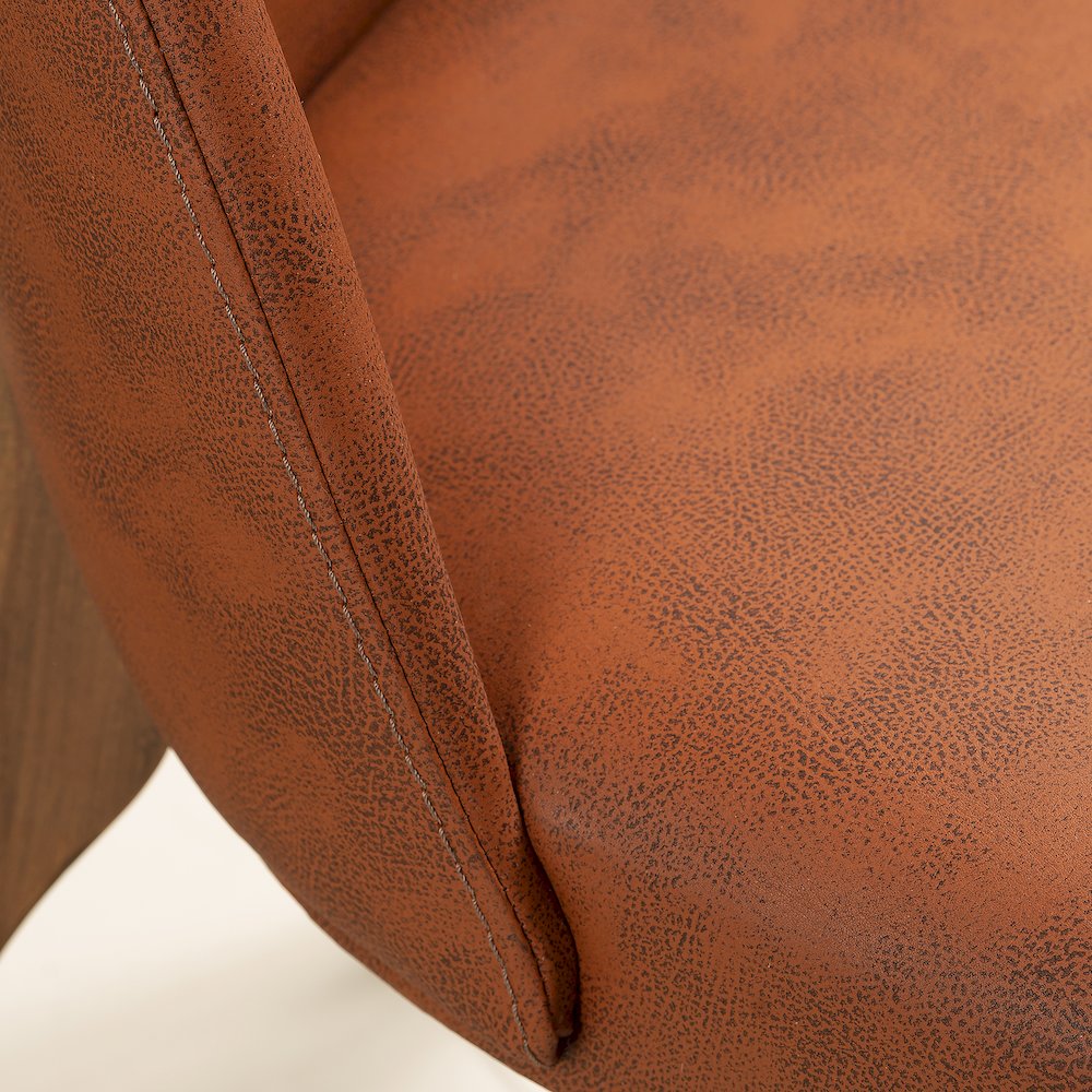 Bolen Chair-Brick Red