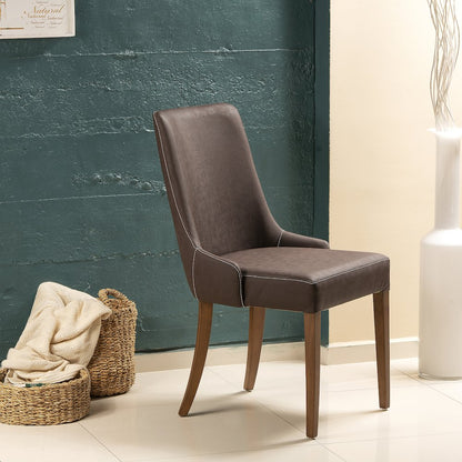 Golden Chair-Brown & Walnut