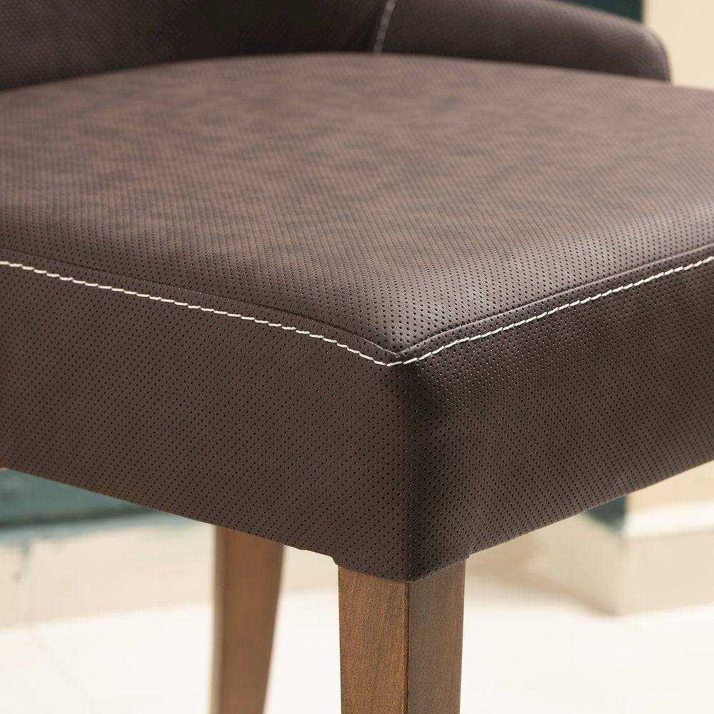 Golden Chair-Brown & Walnut