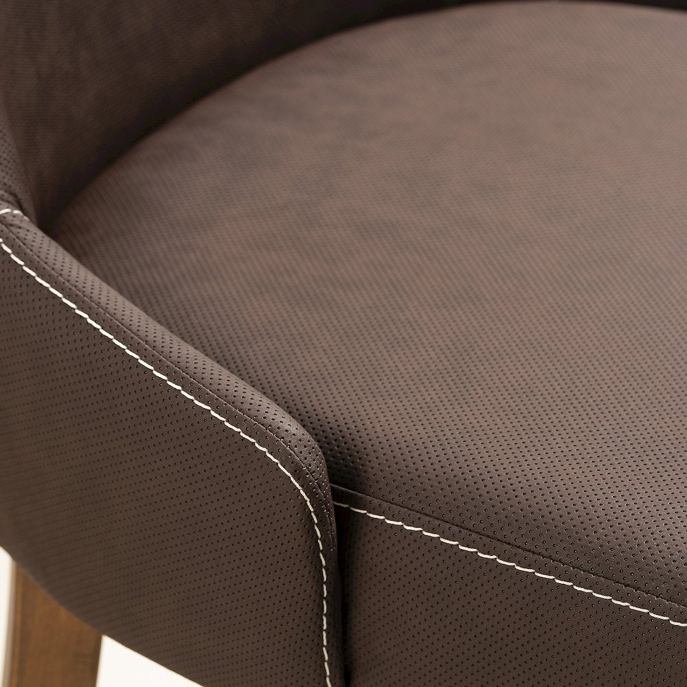 Golden Chair-Brown & Walnut