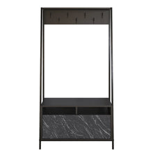 Devin Hall Tree - Black & Bendire