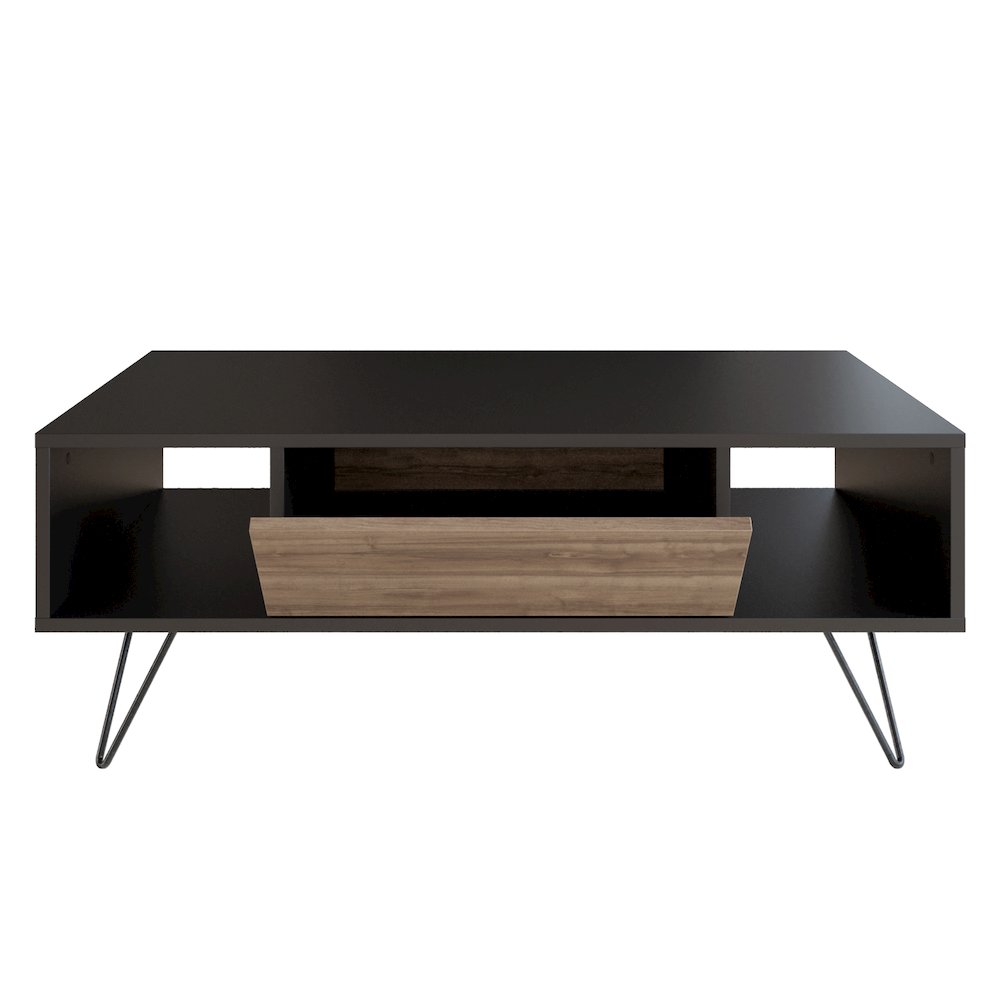 Mistico Coffee Table - Black & Walnut