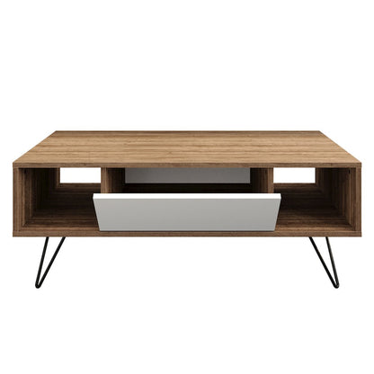 Mistico Coffee Table - Walnut & White