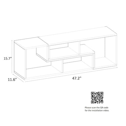 Cubicco Tv Stand Sapphire Oak