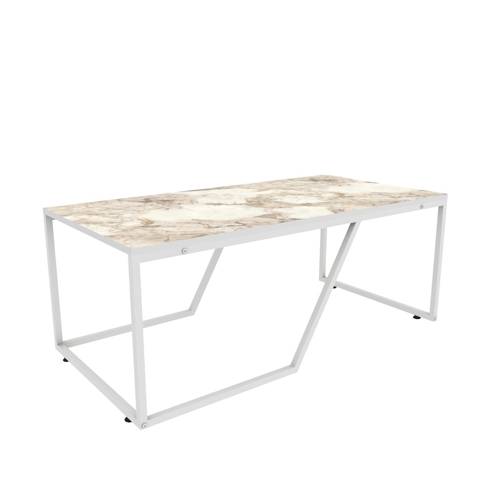 Wendy Coffee Table - Ephesus White