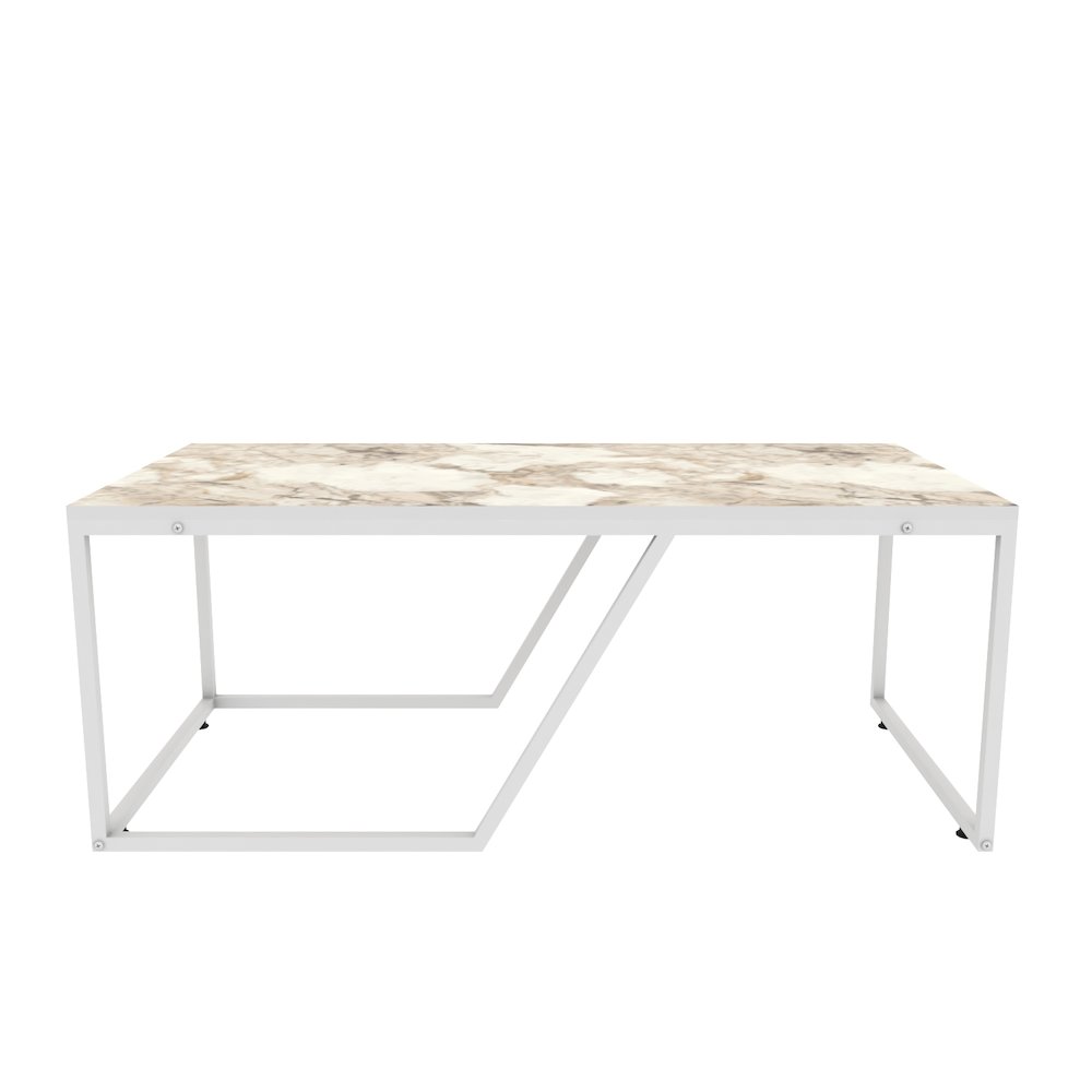 Wendy Coffee Table - Ephesus White