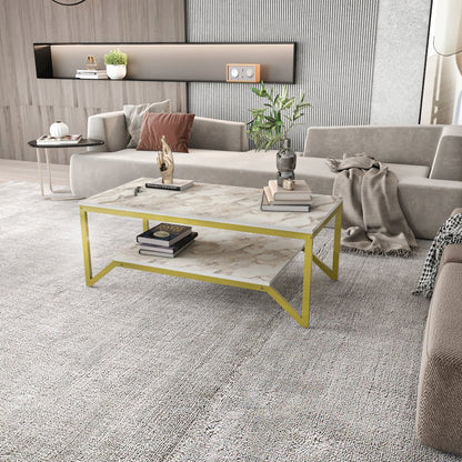 Flora Coffee Table - Ephesus Gold
