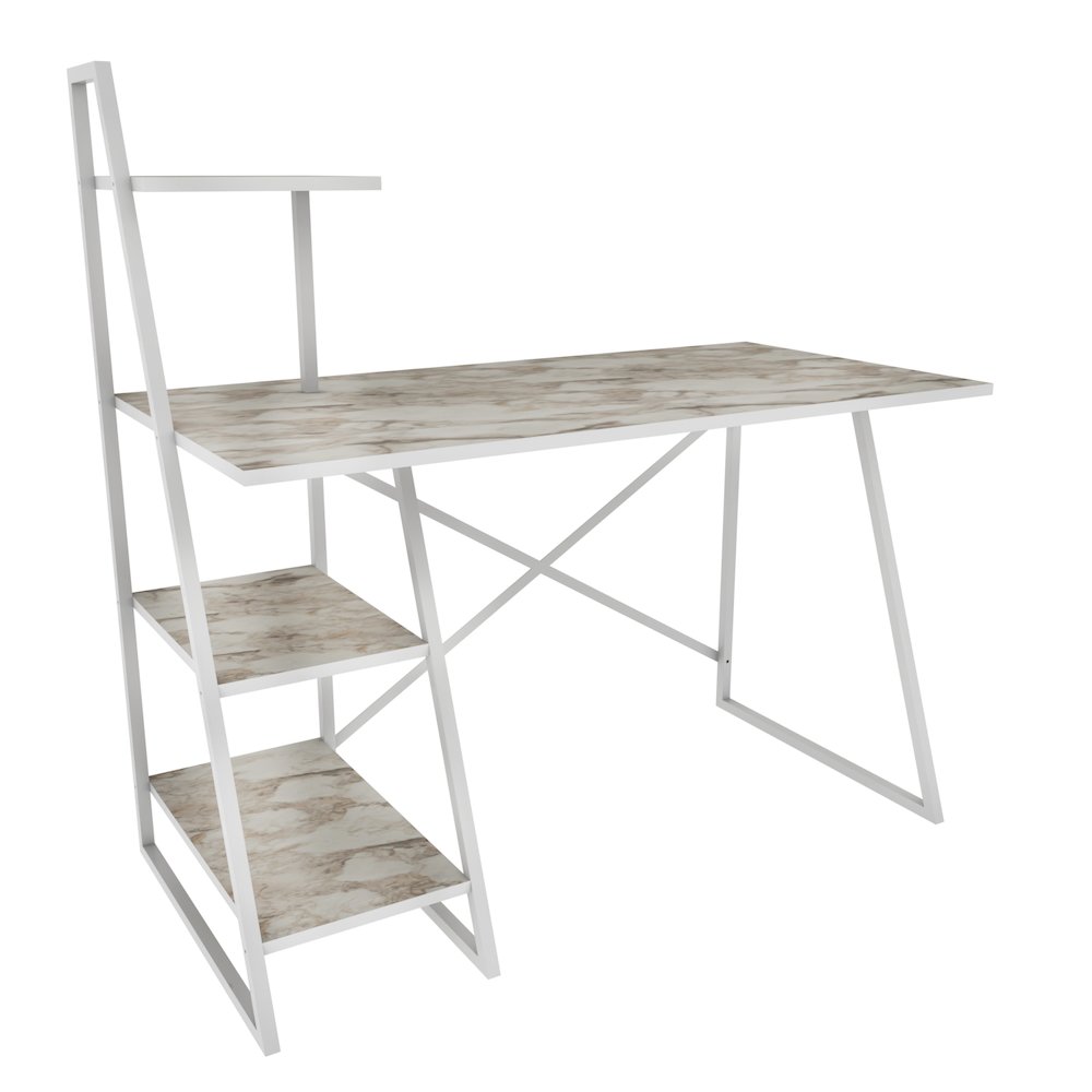 Admira Computer Desk - Ephesus White