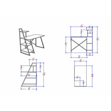 Admira Computer Desk - Ephesus White