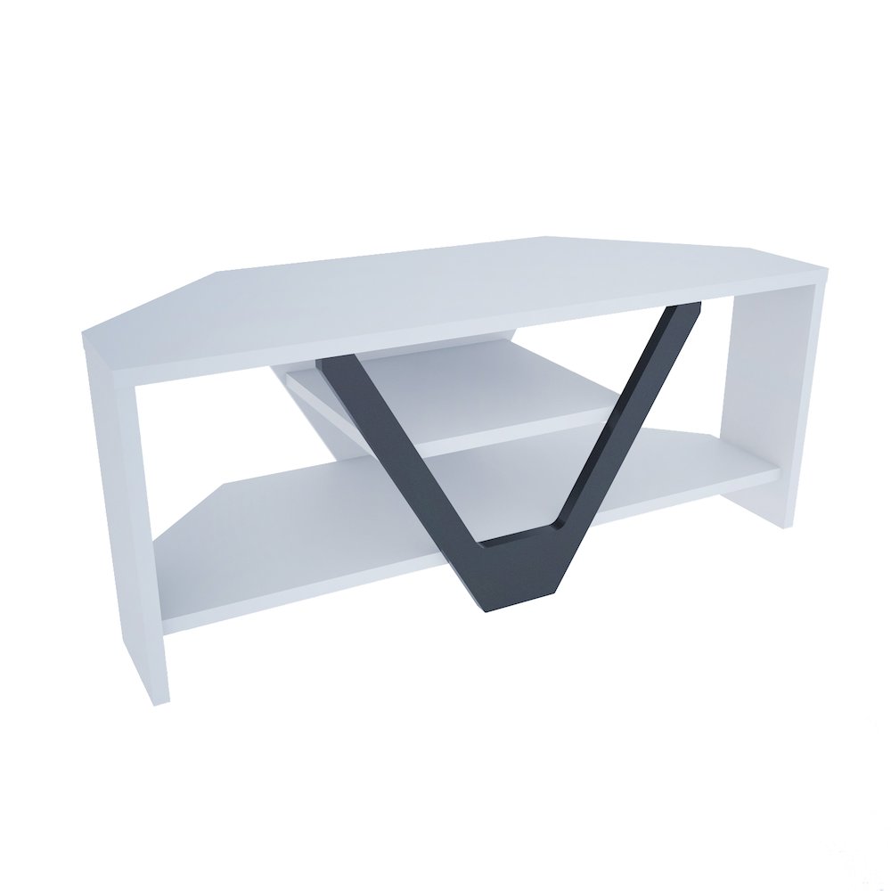 Karin Tv Stand - White Black