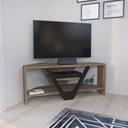 Karin Tv Stand - Walnut Black