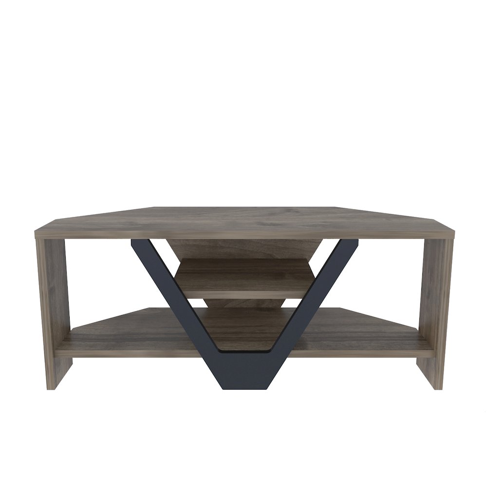 Karin Tv Stand - Walnut Black