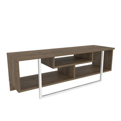 Asal 47" Tv  Stand - Walnut White