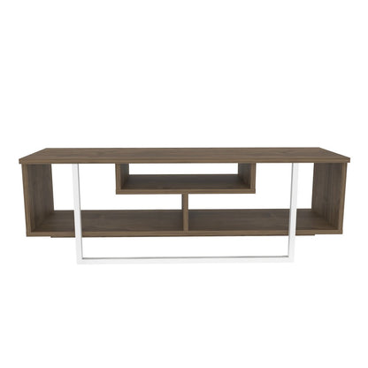 Asal 47" Tv  Stand - Walnut White