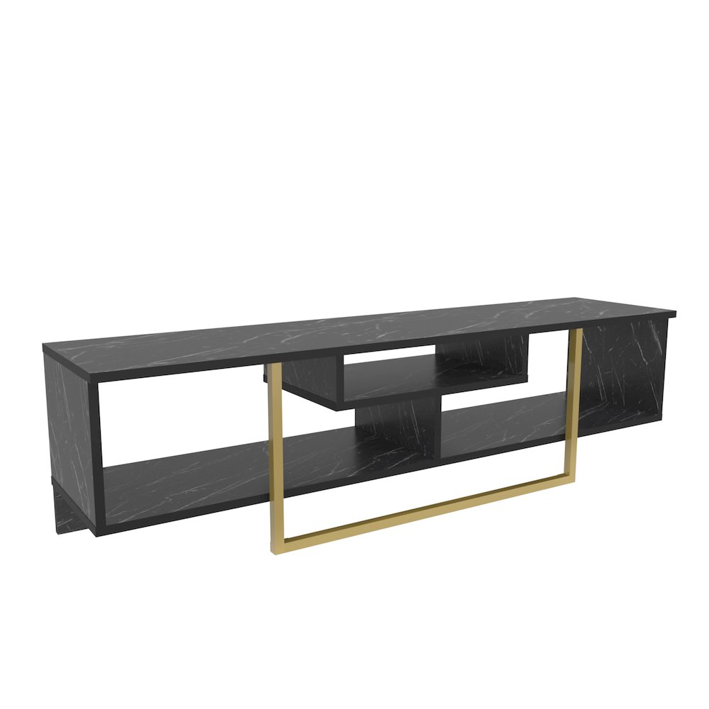 Asal 59" Tv Stand - Bendire Gold