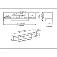 Asal 59" Tv Stand - Ephesus White