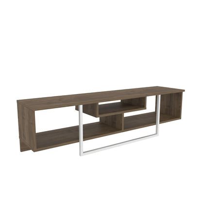 Asal 59" Tv Stand - Walnut White