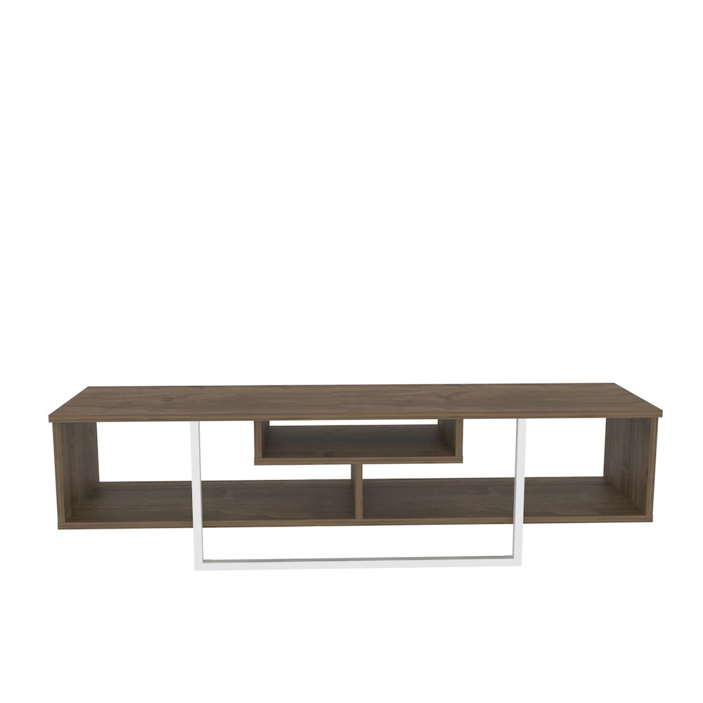 Asal 59" Tv Stand - Walnut White