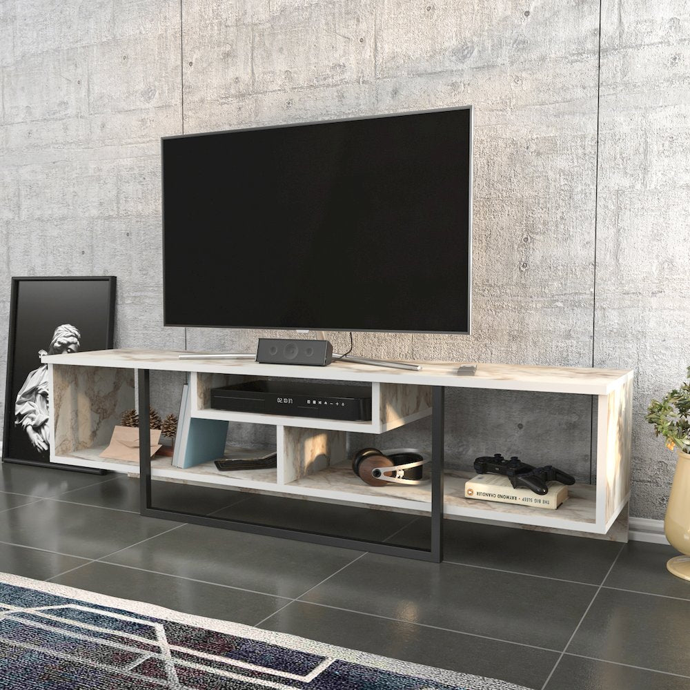 Asal 59" Tv Stand - Ephesus Black