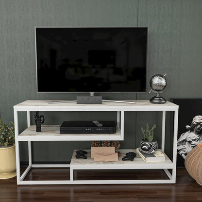 Lorin Tv Stand - Ephesus White