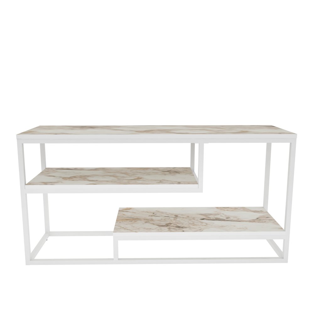 Lorin Tv Stand - Ephesus White