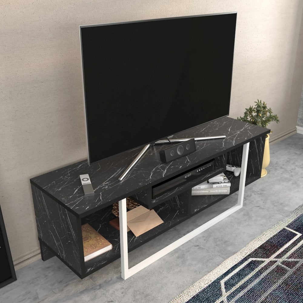Asal 47" Tv Stand - Bendire White