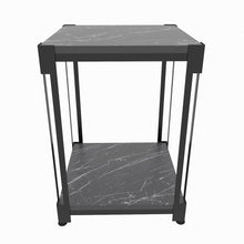 Zenas Side End Table - Bendire Black