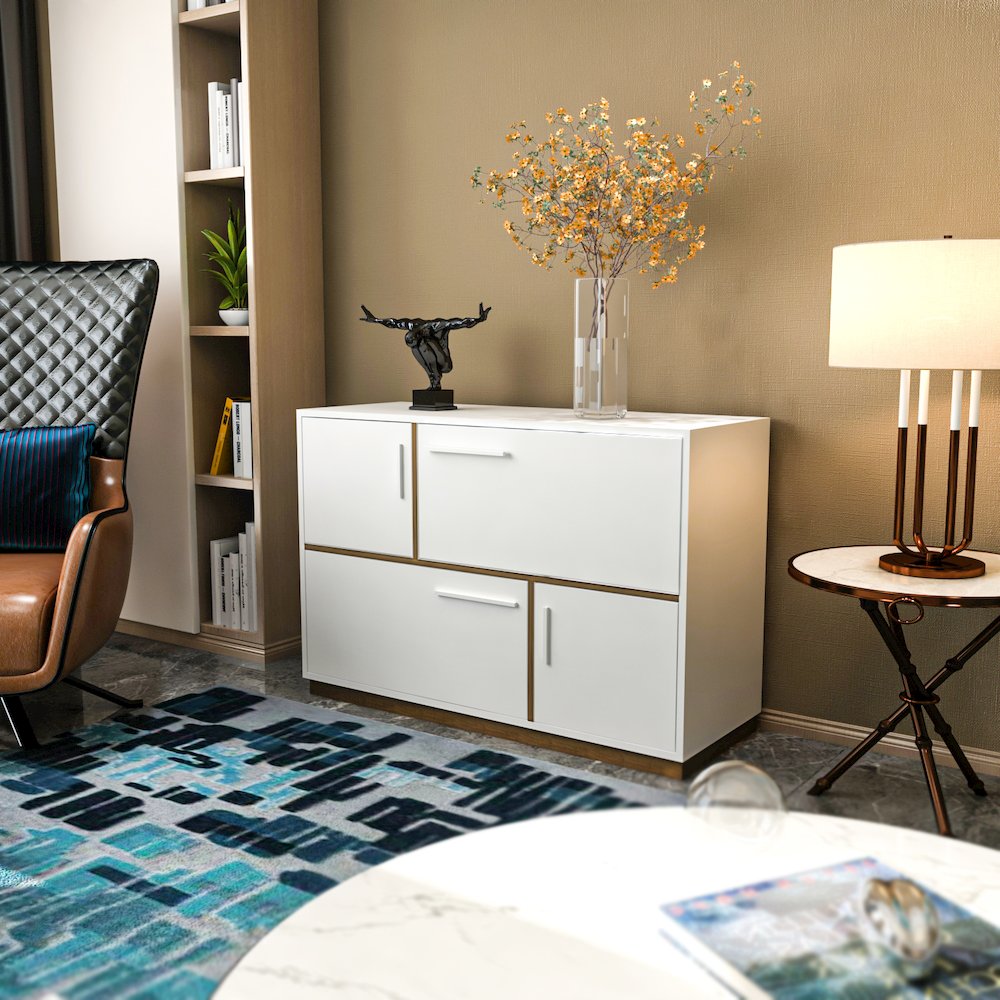 Mares Sideboard White Walnut