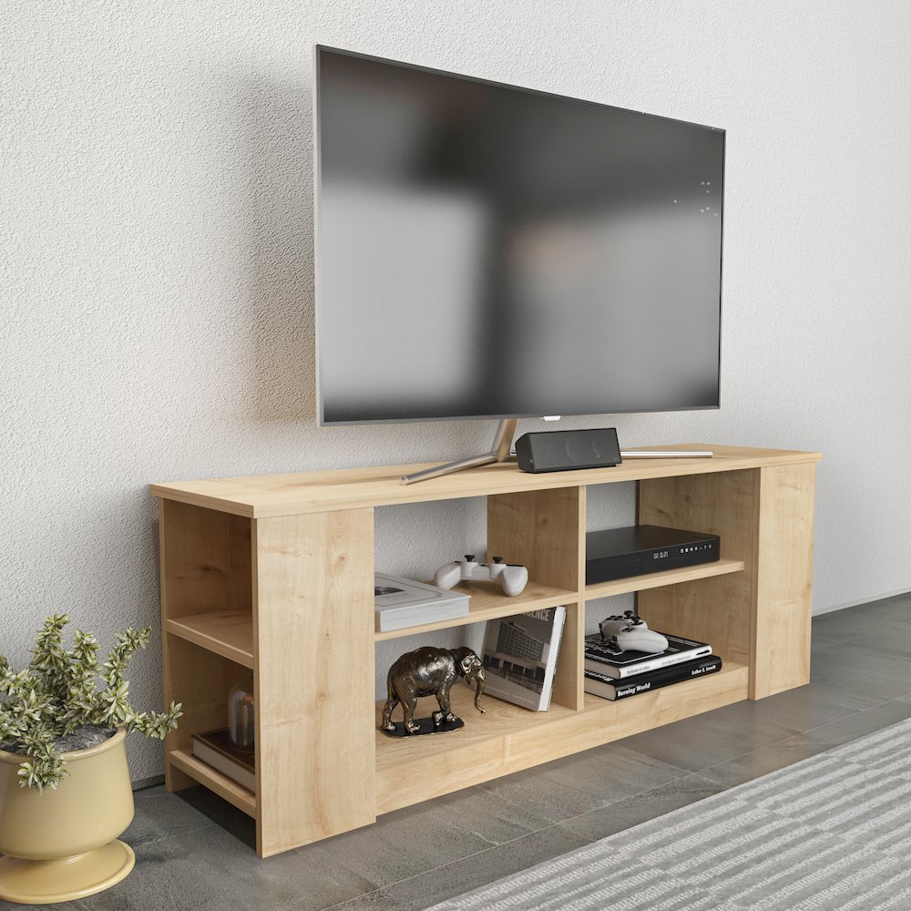 Space Tv Stand Sapphire Oak