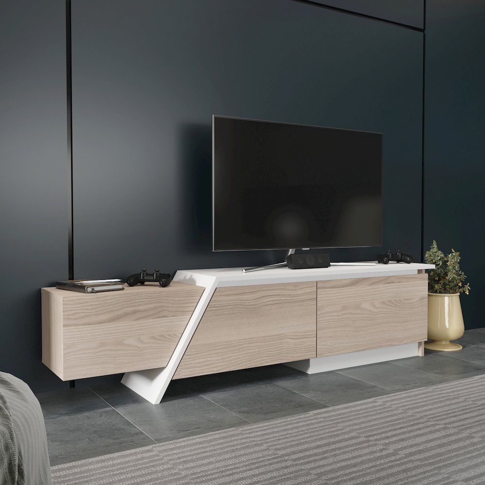 Zonas Tv Stand Cordoba White