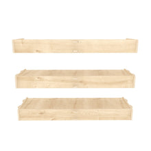 Hiko 3 Piece Wall Shelf Sapphire Oak