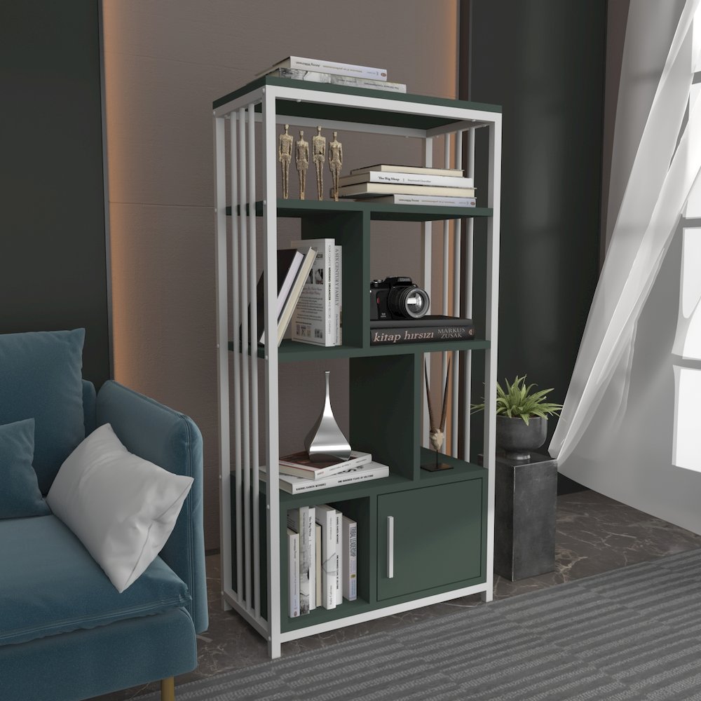 Valero Bookcase Silva White