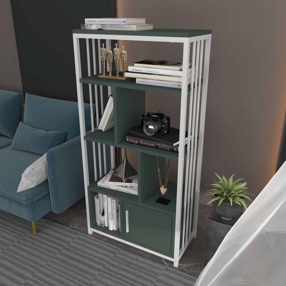 Valero Bookcase Silva White