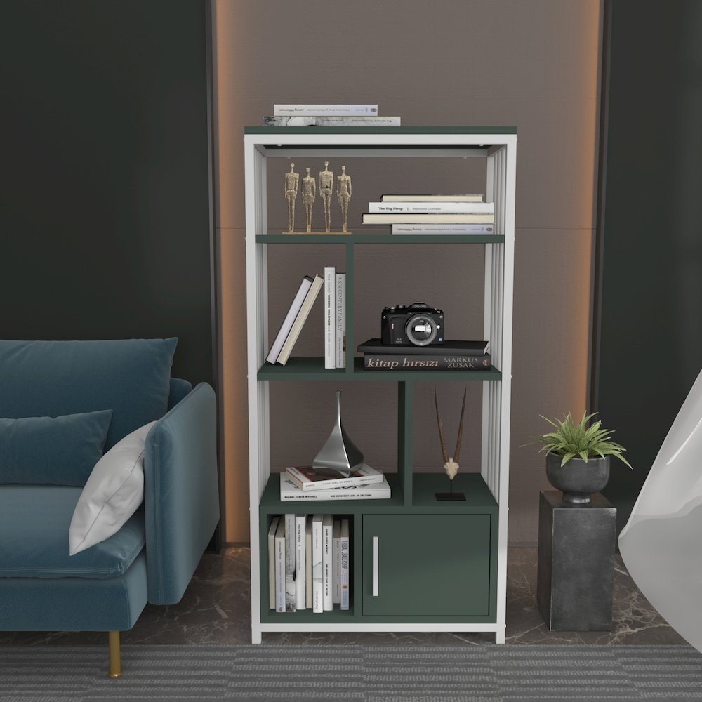 Valero Bookcase Silva White