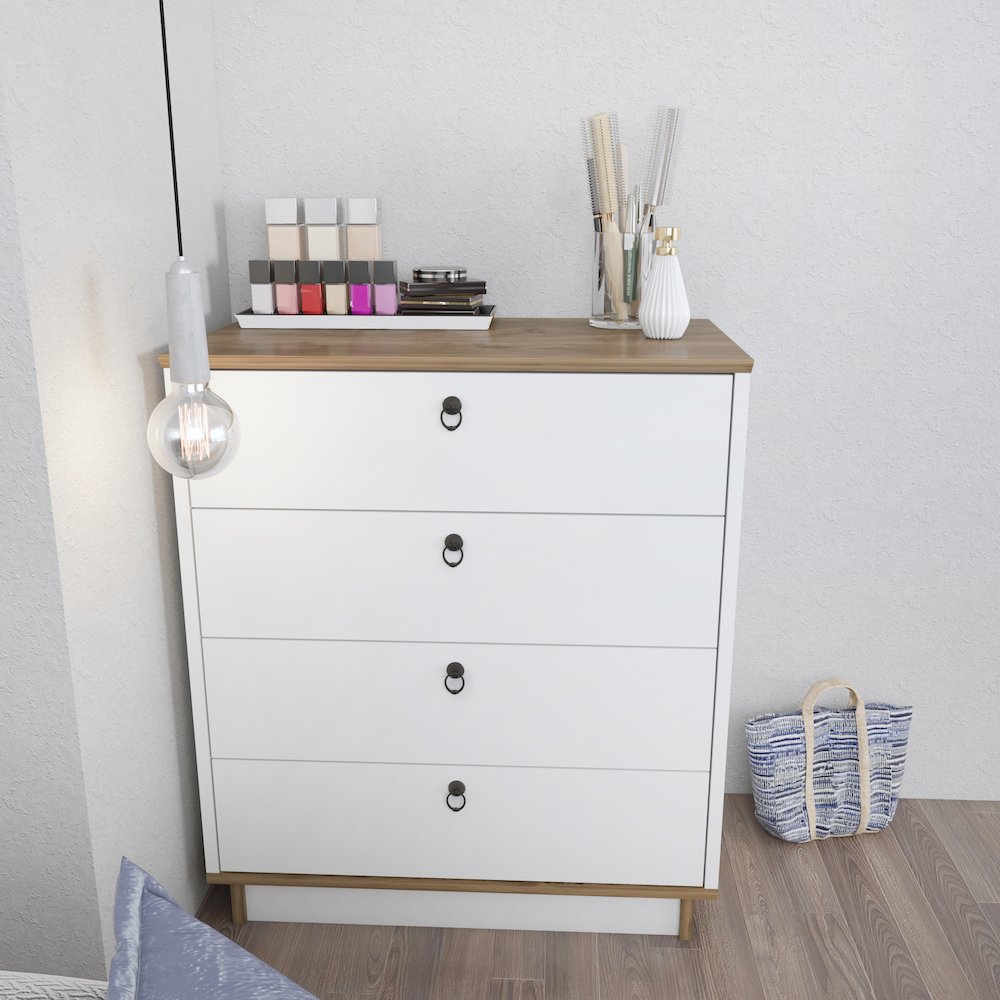 Sahra Dresser White Walnut
