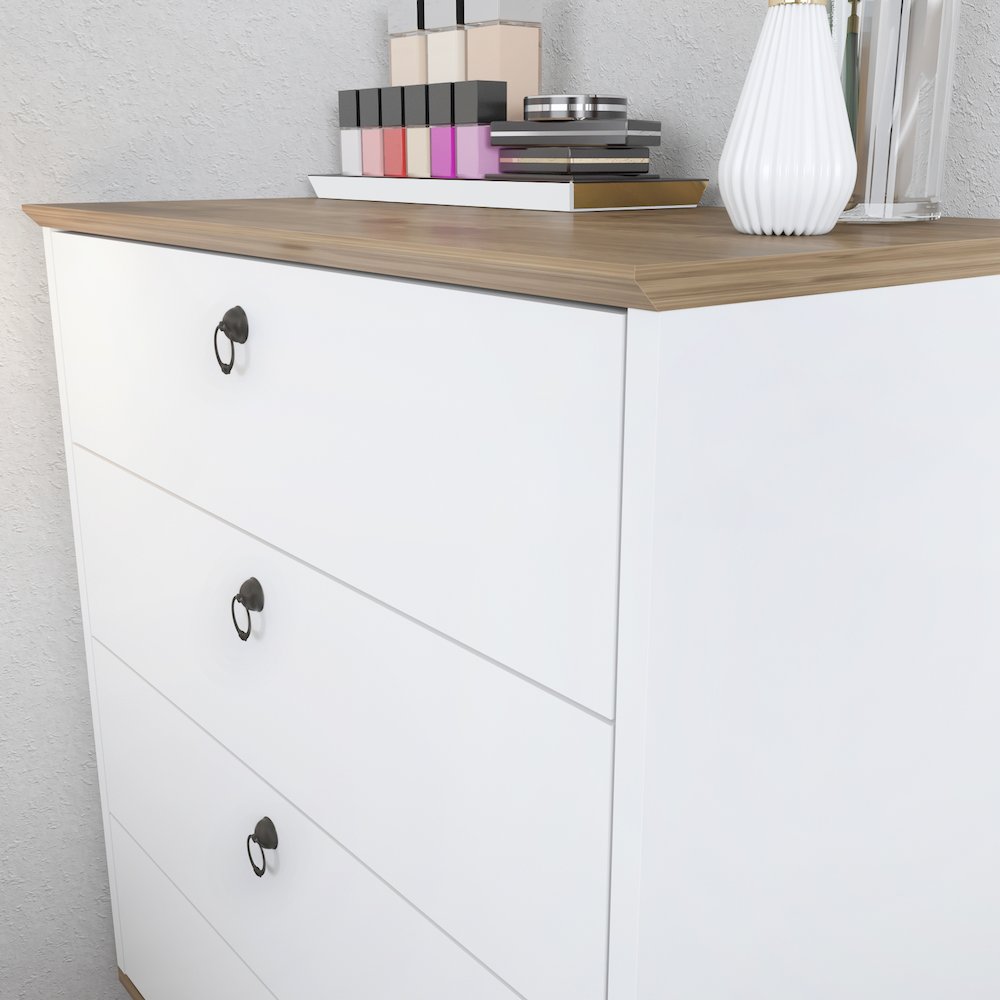 Sahra Dresser White Walnut