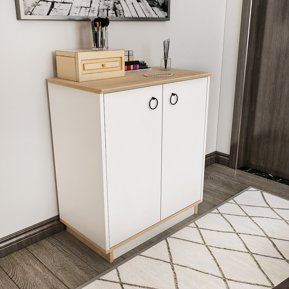 Nuanse Cabinet White Sapphire Oak