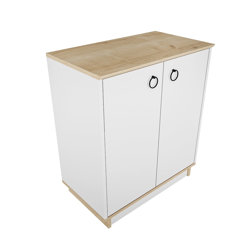 Nuanse Cabinet White Sapphire Oak