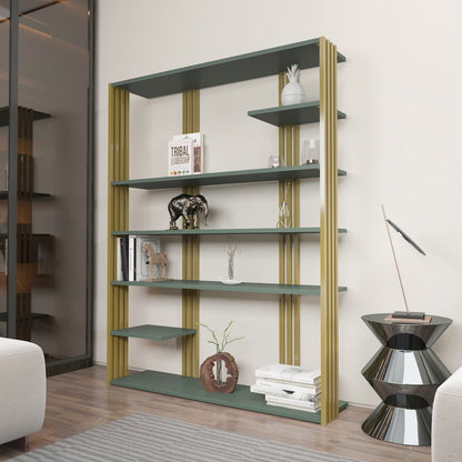 Jeni Bookcase Silva Gold
