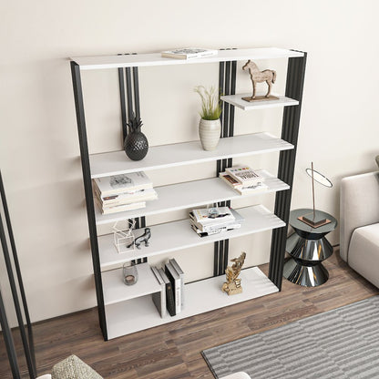 Jeni Bookcase White Black