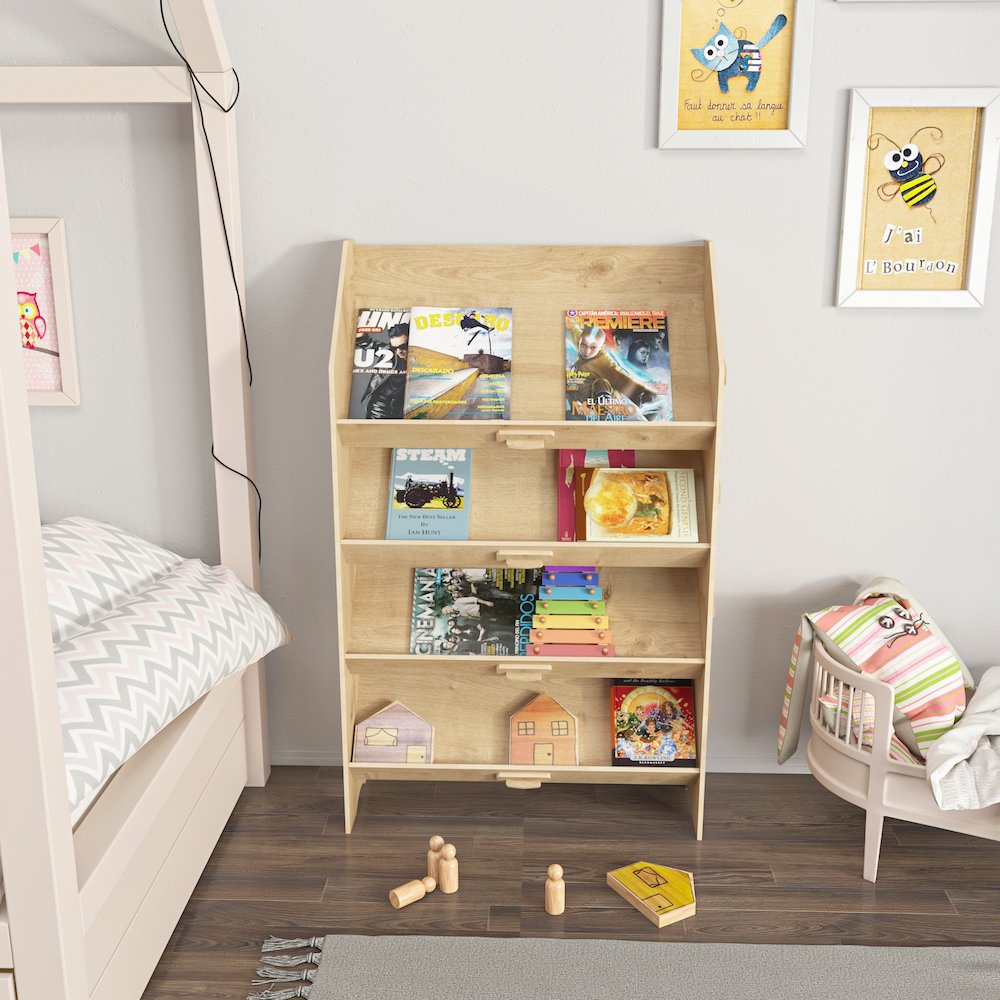 Aros Bookcase Sapphire Oak