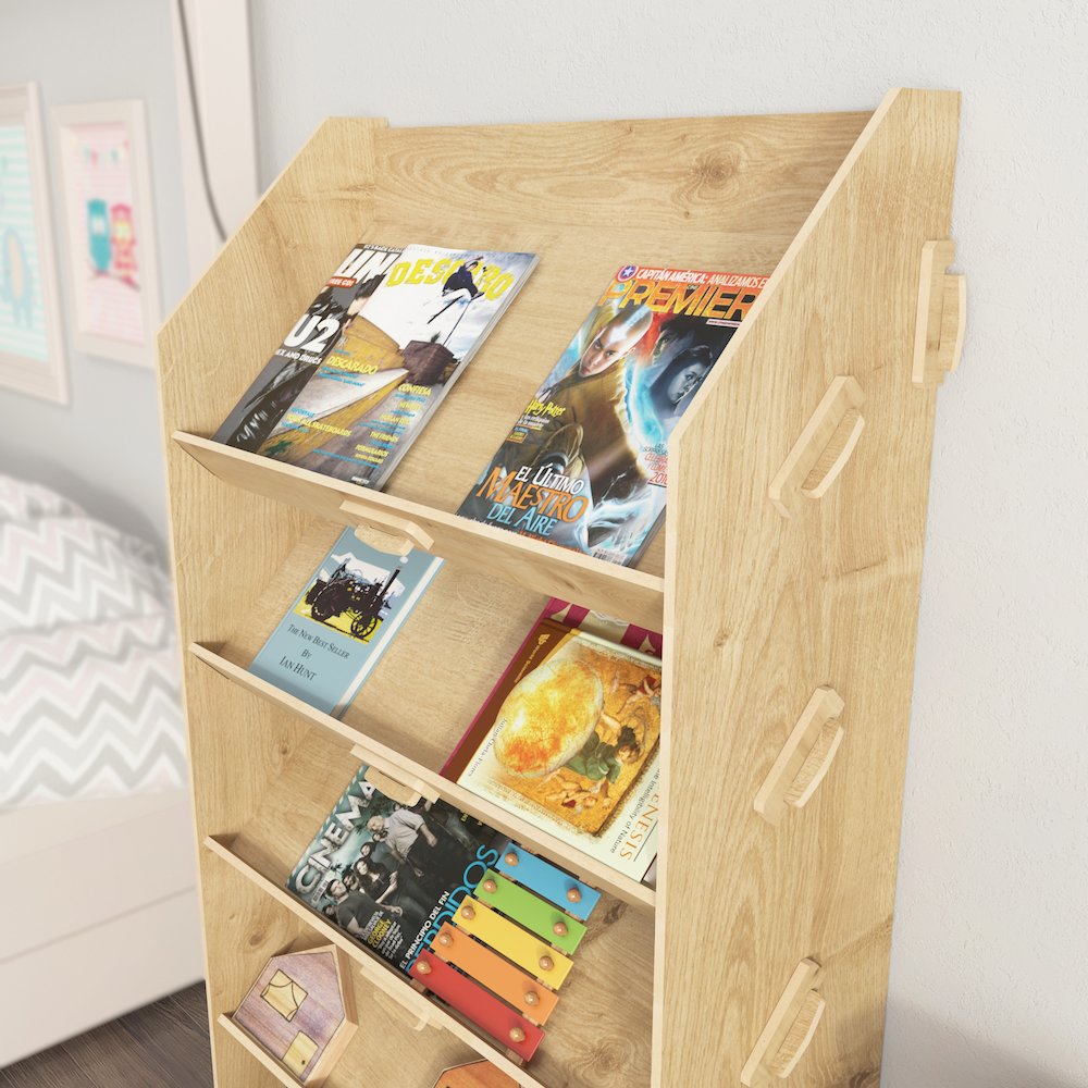 Aros Bookcase Sapphire Oak