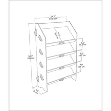 Aros Bookcase Sapphire Oak