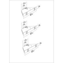 Edis Corner Wall Shelf