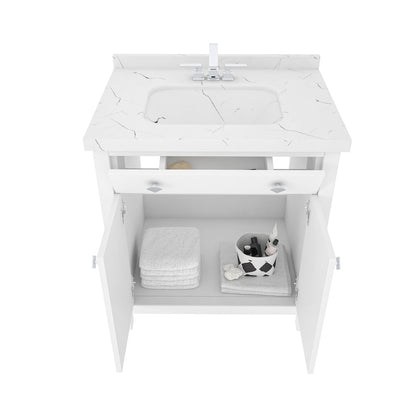 Kardelen 31 In Bathroom Vanity White