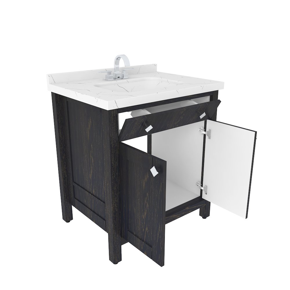 Kardelen 31 In Bathroom Vanity Dark Blue