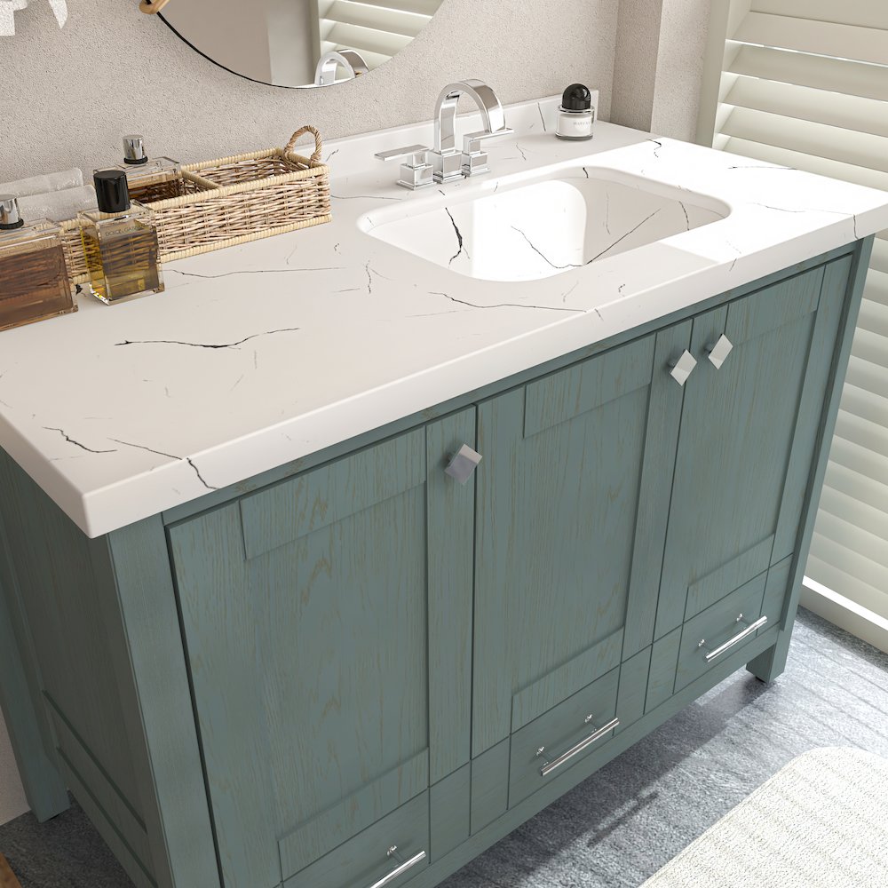 Kardelen 47 In Bathroom Vanity Sea Green