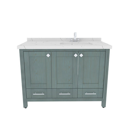 Kardelen 47 In Bathroom Vanity Sea Green