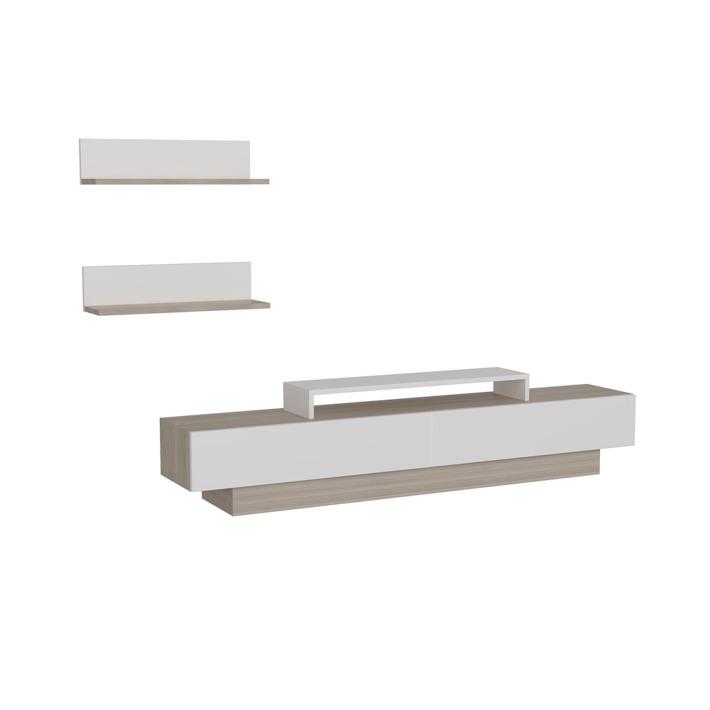 Lusi Tv Stand White&Cordoba