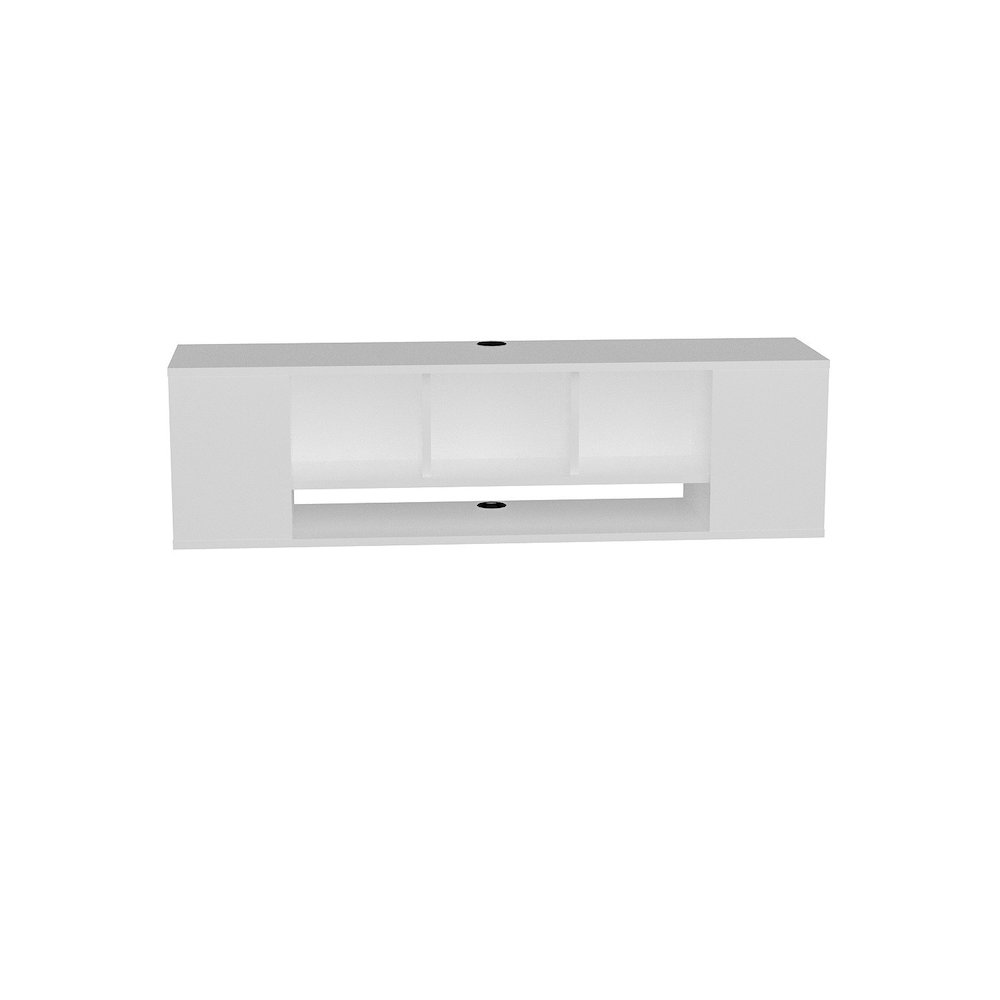 Paldi Floating Tv Stand-White